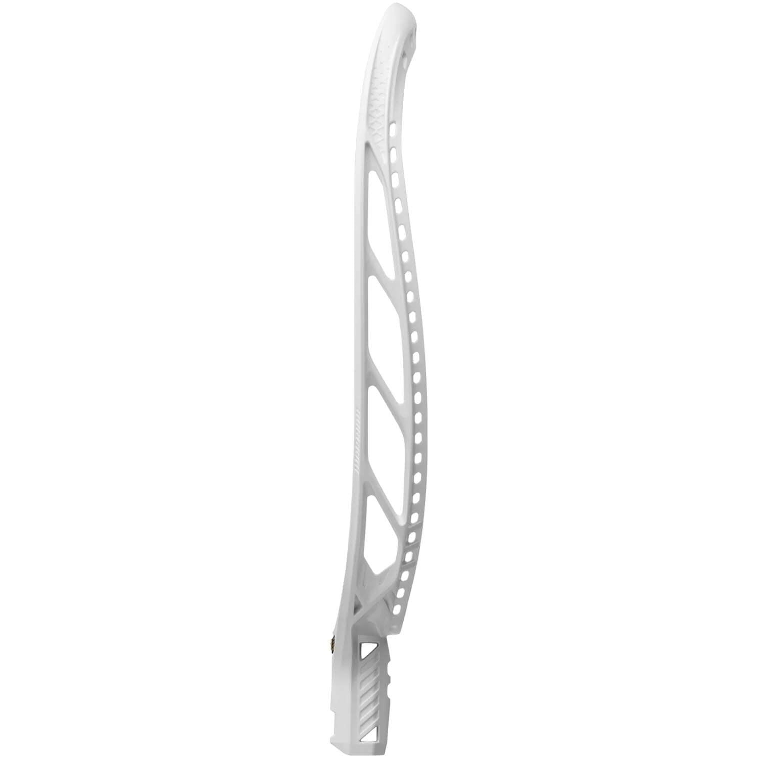 Warrior Answer Goalie Lacrosse Head - - White | Top String Lacrosse