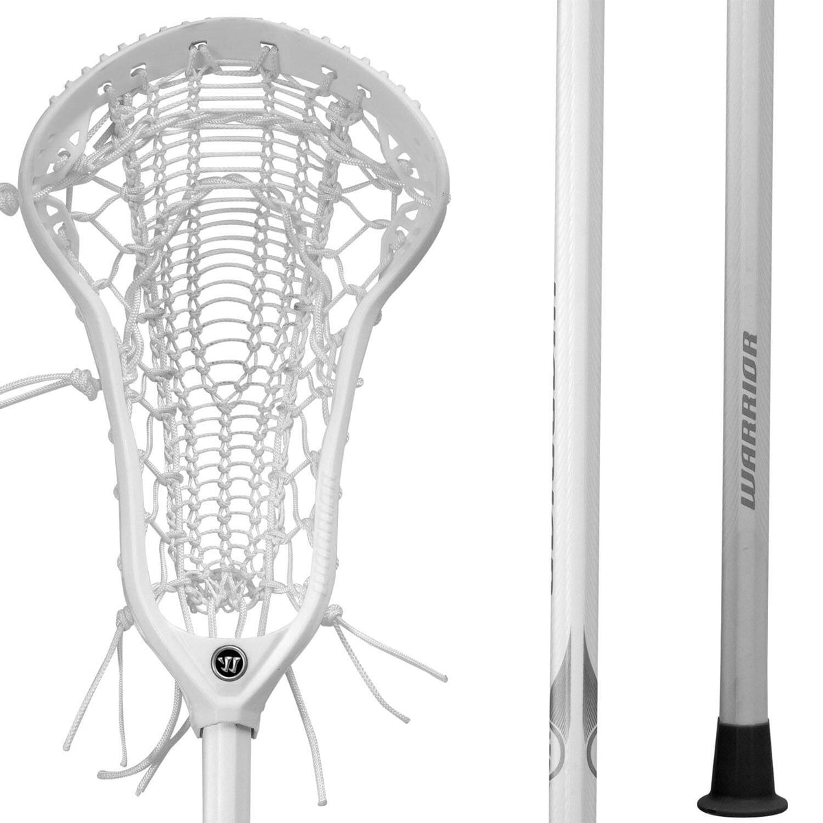 Warrior Anthem Pro Valkyrie Pocket Composite Complete Women's Lacrosse Stick - White | Top String Lacrosse