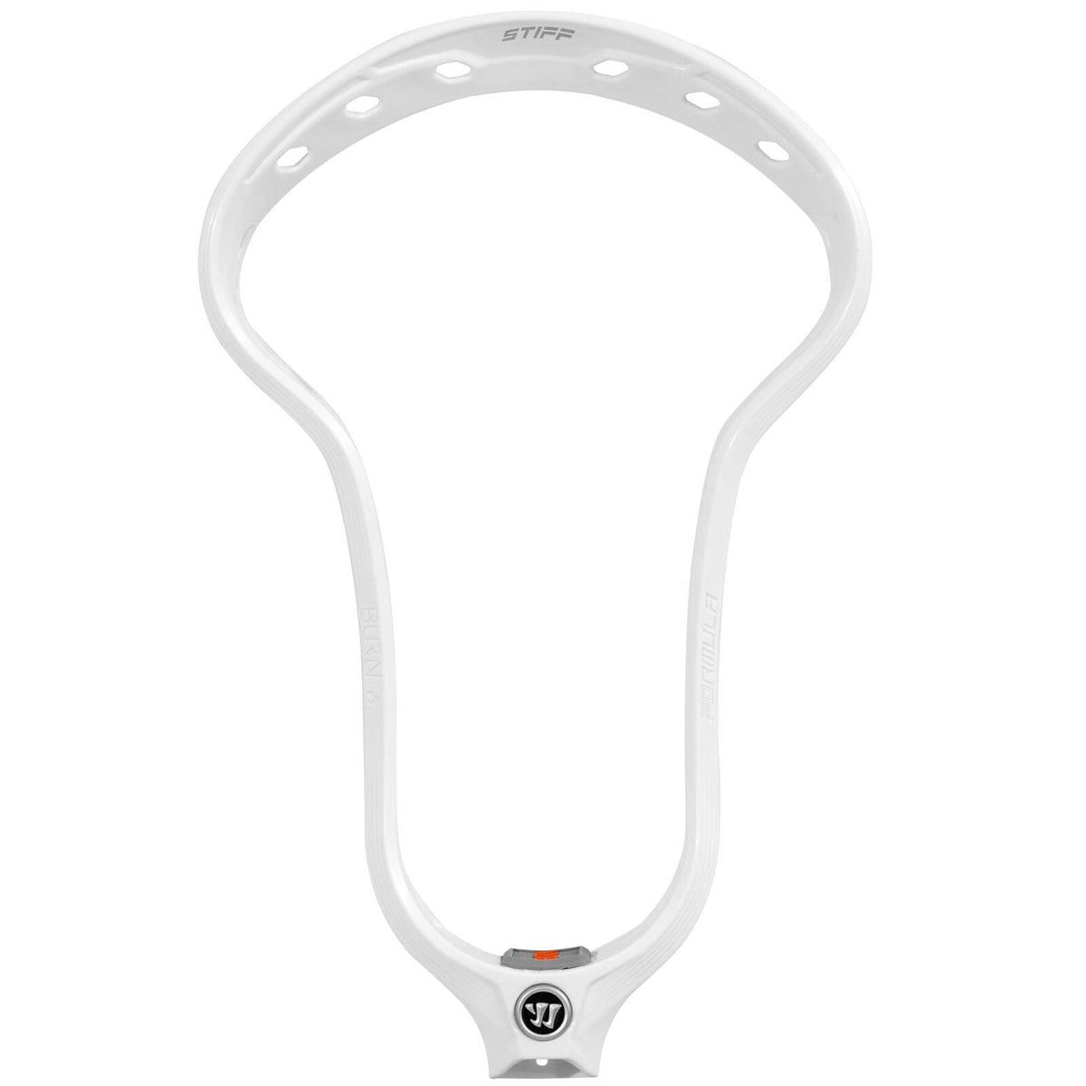 Warrior Burn Formula Stiff Lacrosse Head - white | Top String Lacrosse