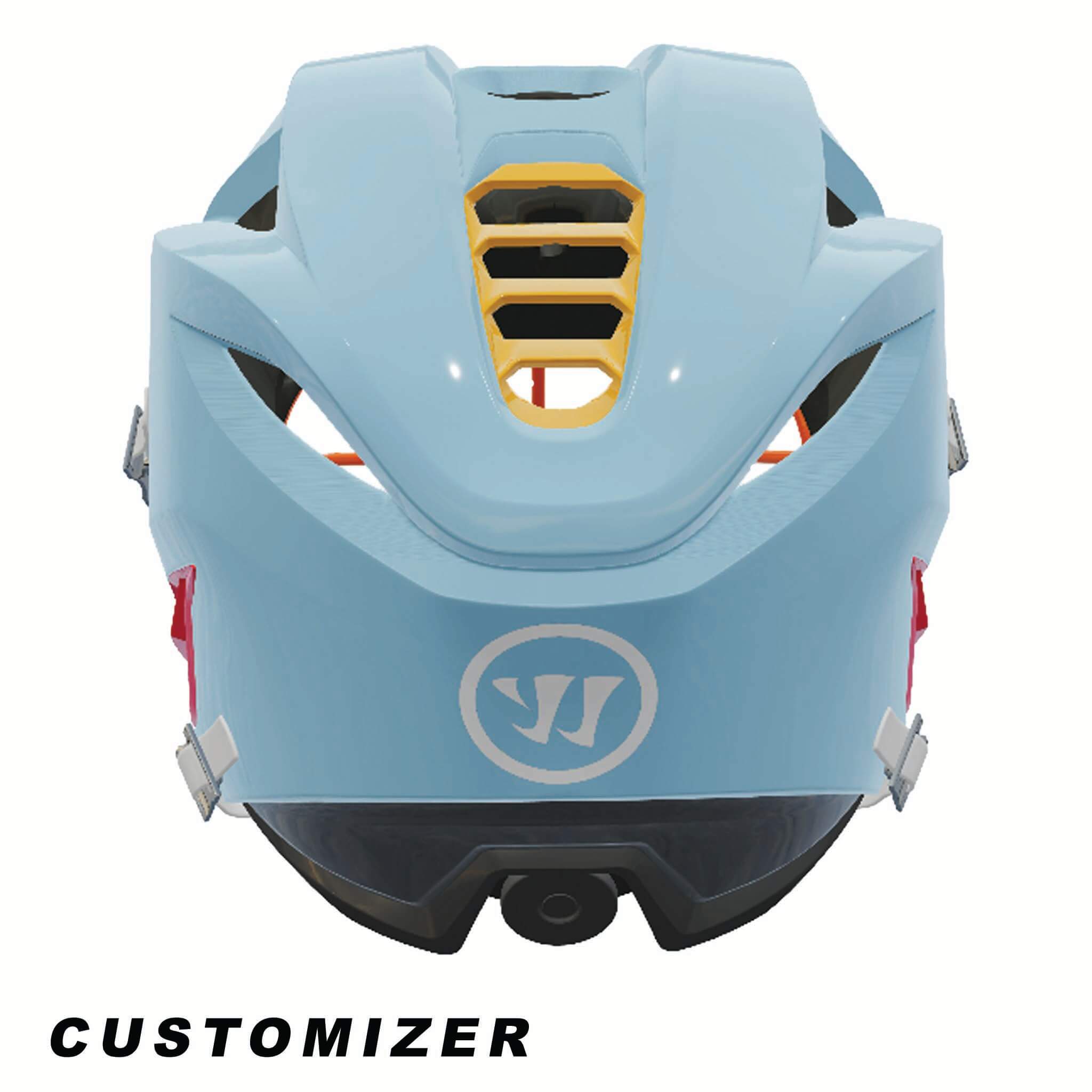 Warrior Burn X Custom Lacrosse Helmet | Top String Lacrosse