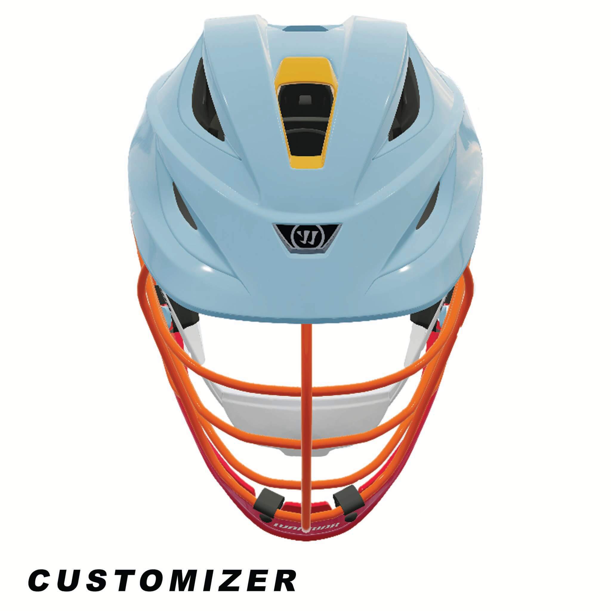 Warrior Burn X Custom Lacrosse Helmet | Top String Lacrosse