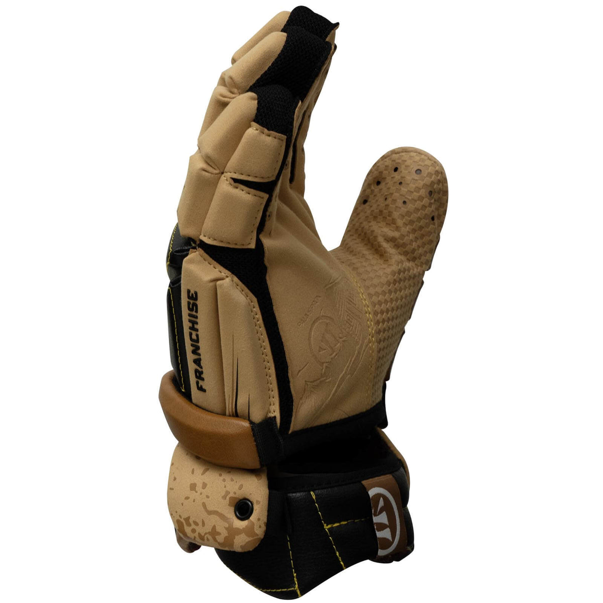 Warrior Franchise LE Cabin Fever Lacrosse Gloves | Top String Lacrosse