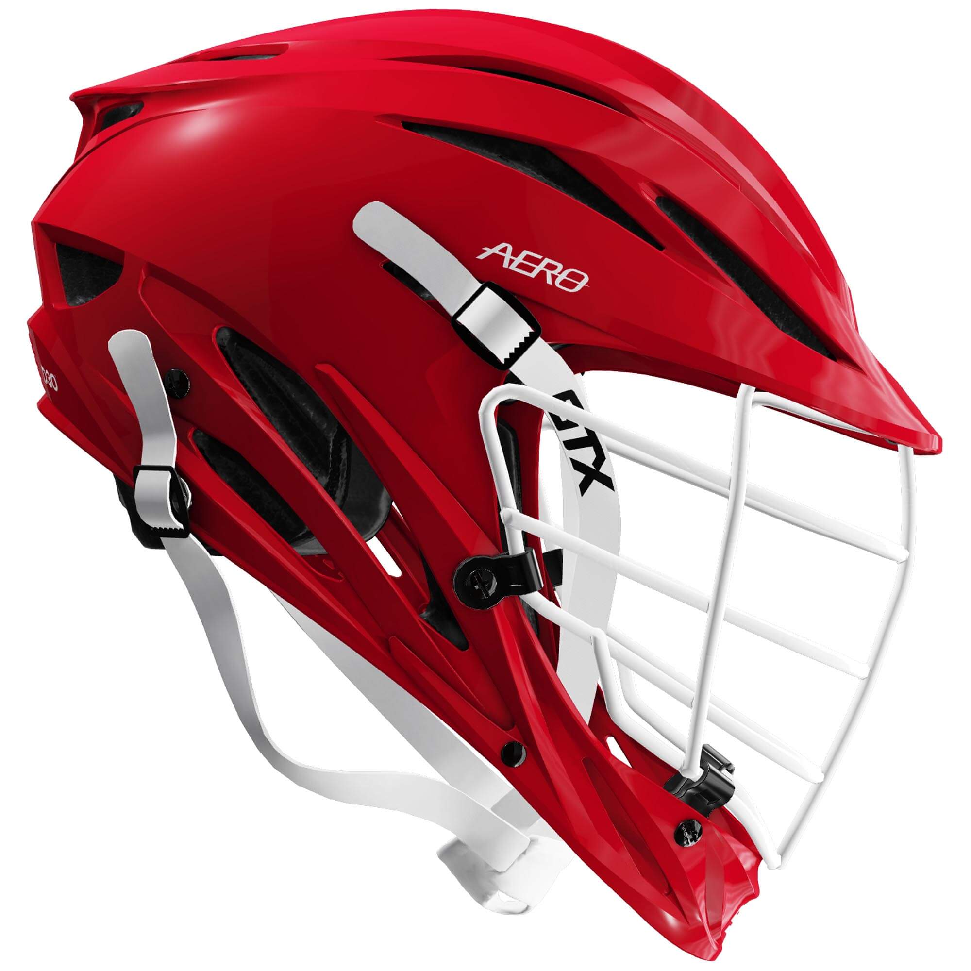 STX Aero Lacrosse Helmet, Red