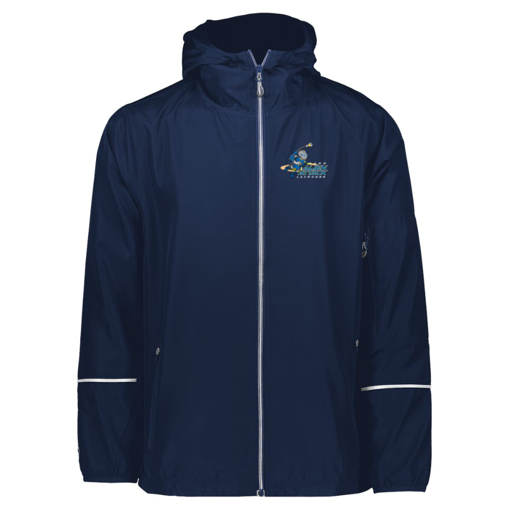 MYLA - Hooded Jacket - Navy - Top String Lacrosse