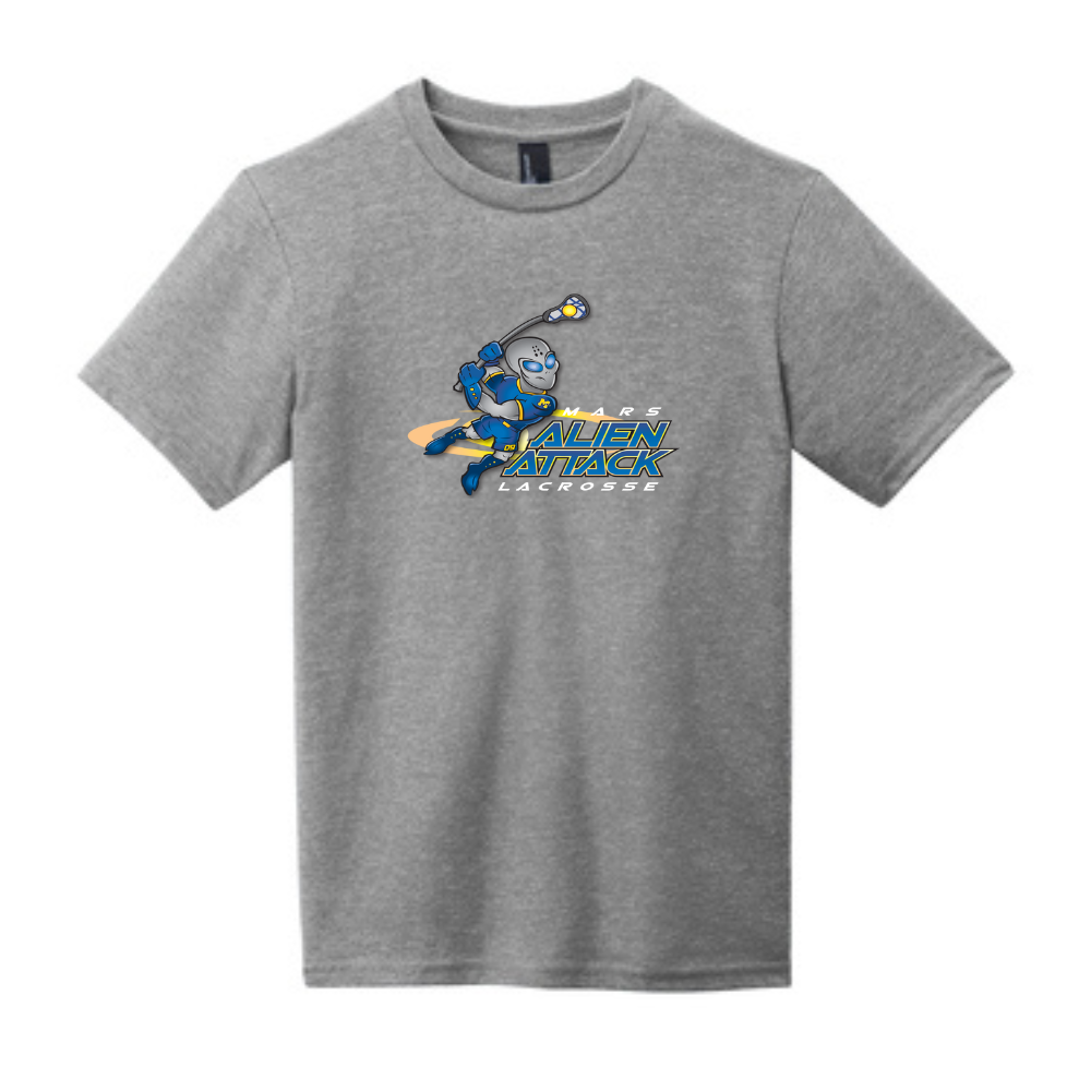 MYLA - Youth Soft T-Shirt - Grey - Top String Lacrosse