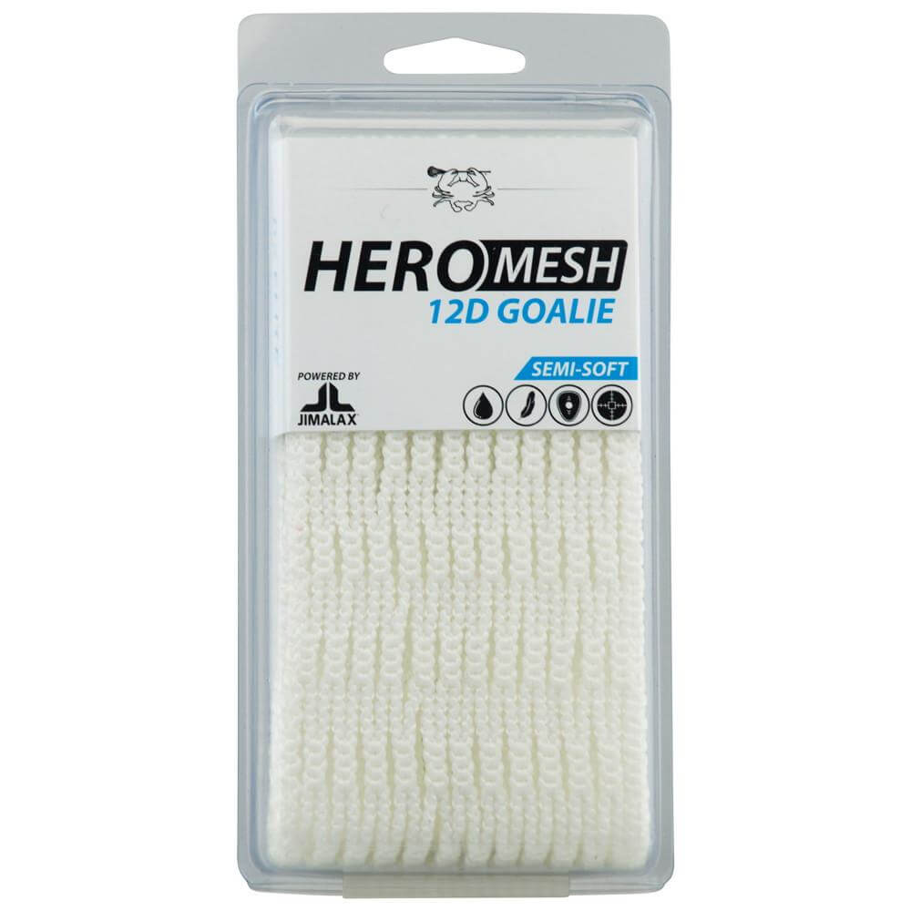 ECD Hero 12D Semi-Soft Lacrosse Goalie Mesh - Top String Lacrosse