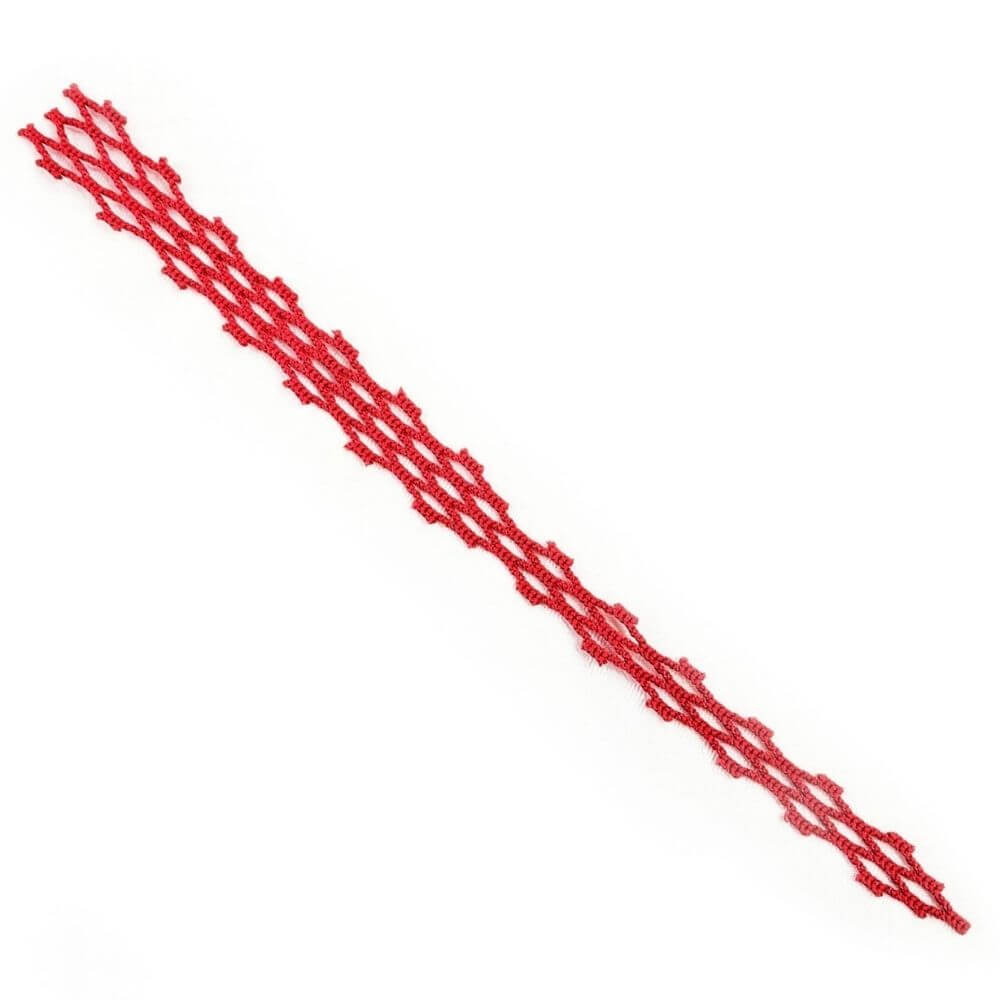 3 Diamond Cut Women's Lacrosse Mesh Piece - Top String Lacrosse