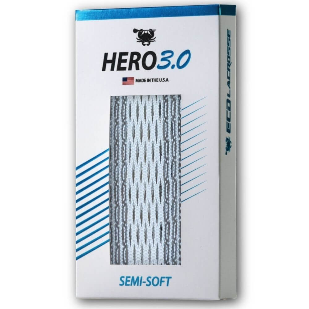 ECD Hero 3.0 Colors Storm Striker Lacrosse Mesh - Top String Lacrosse