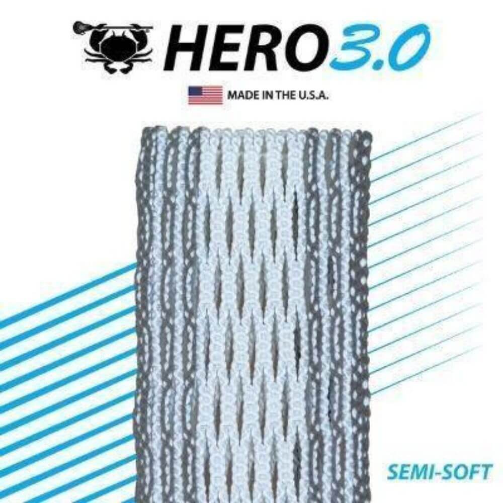 ECD Hero 3.0 Colors Storm Striker Lacrosse Mesh - Top String Lacrosse