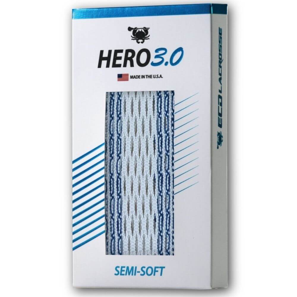ECD Hero 3.0 Colors Storm Striker Lacrosse Mesh - Top String Lacrosse