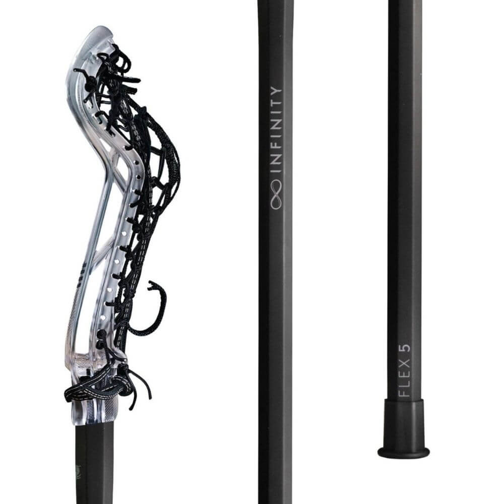 ECD Infinity Diamond Composite Complete Women's Lacrosse Stick - Top String Lacrosse