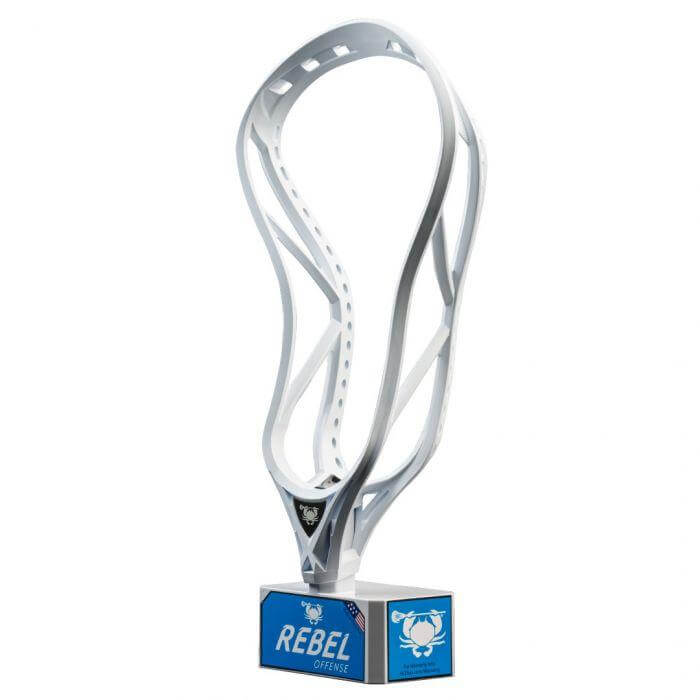 ECD Rebel Offense Lacrosse Head - Top String Lacrosse