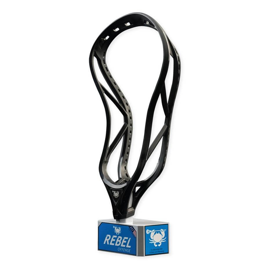 ECD Rebel Offense Lacrosse Head - Top String Lacrosse