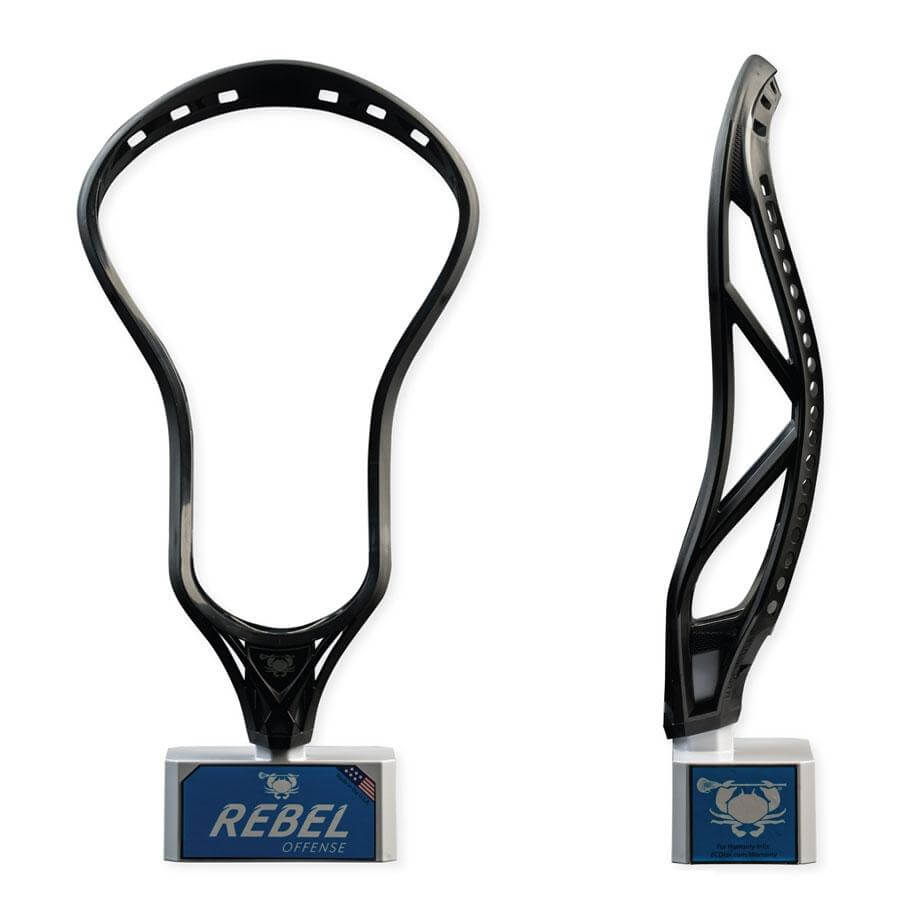 ECD Rebel Offense Lacrosse Head - Top String Lacrosse