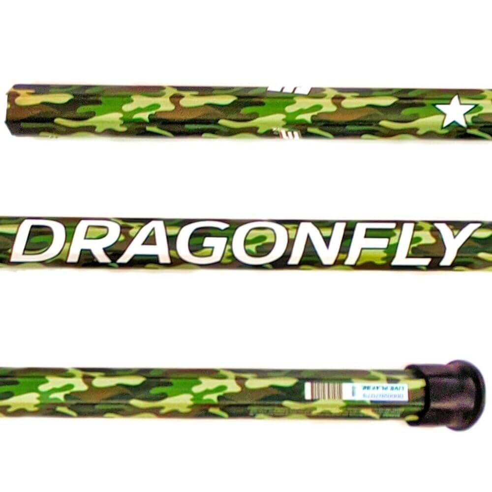 EPOCH DragonFly Pro LE Camo Composite Attack Lacrosse Shaft Top
