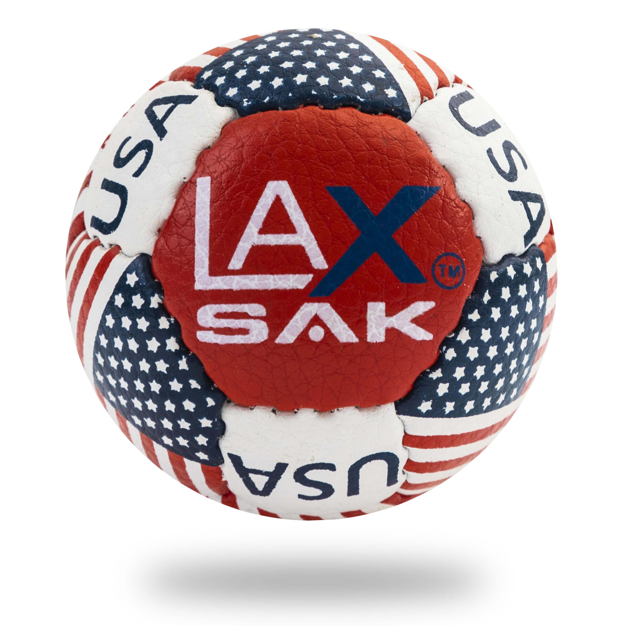 Lax Sak - American Flag - Top String Lacrosse