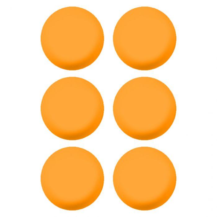 Orange Lacrosse Ball - 6 Pack - Top String Lacrosse