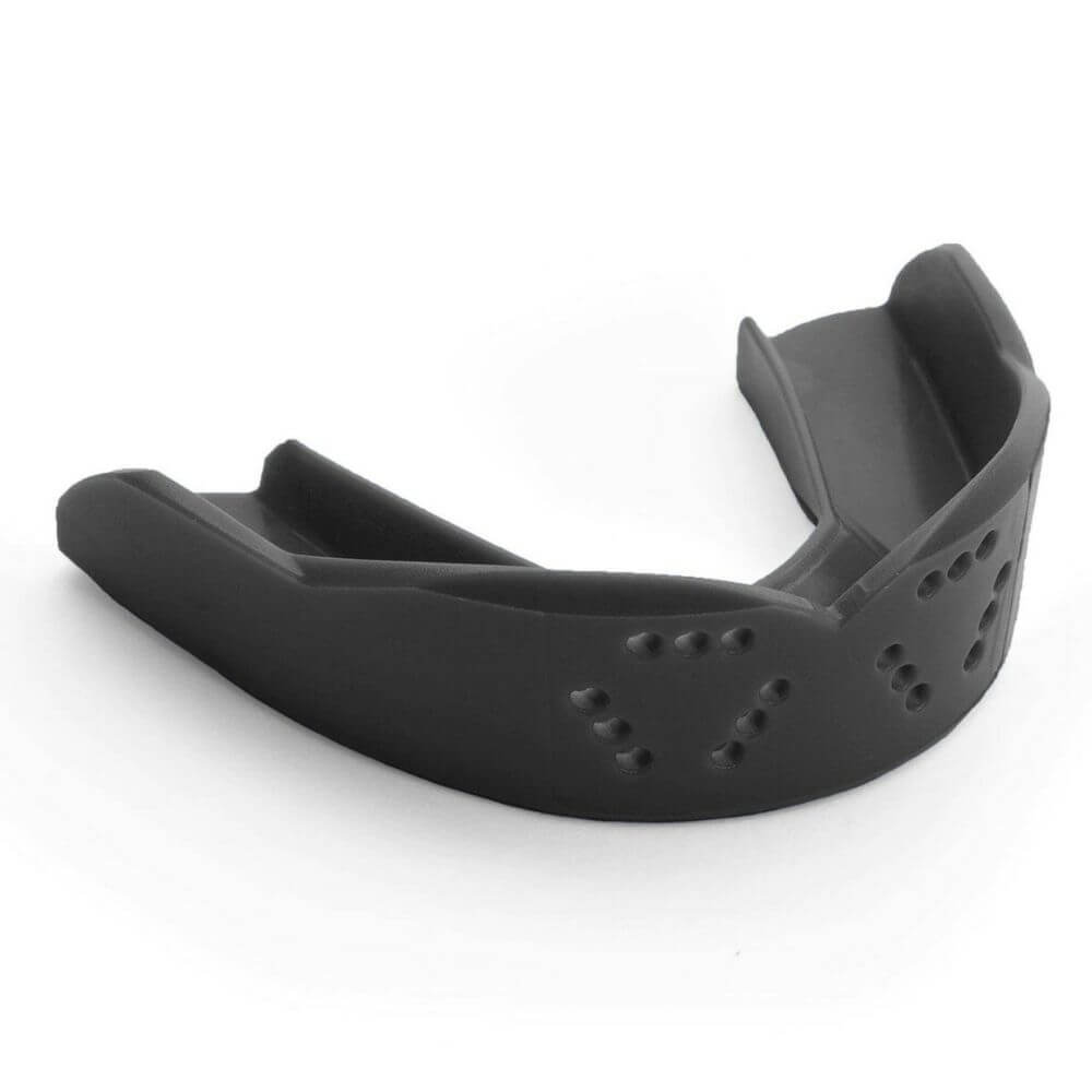 custom motorcycle helmet mouth guard SISU 3D Custom Fit Mouthguard, Black