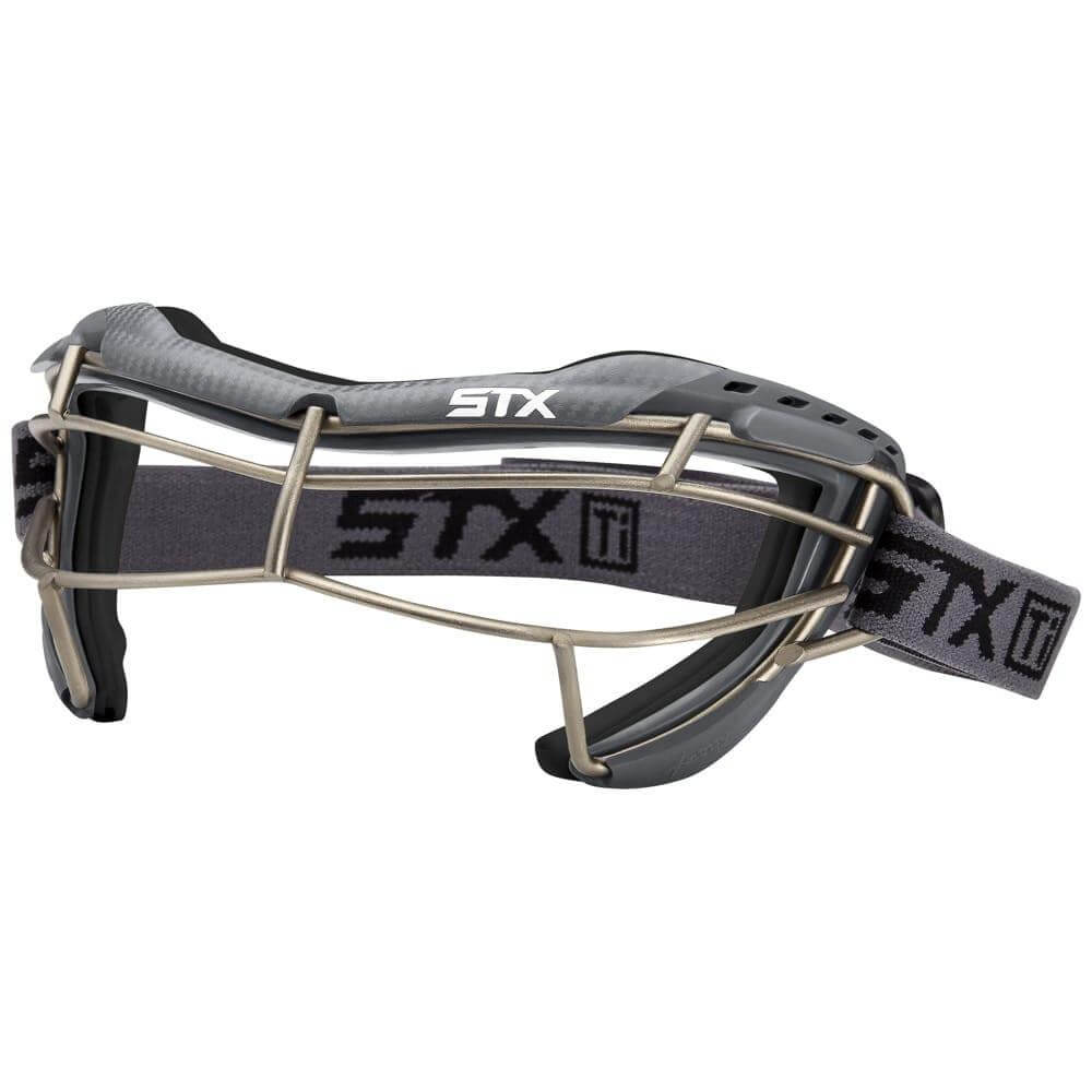 STX 4Sight Focus S Ti Titanium Women's Lacrosse Eye Mask Goggle - Top String Lacrosse