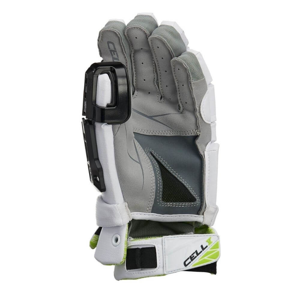 STX Cell V Lacrosse Goalie Gloves - Top String Lacrosse