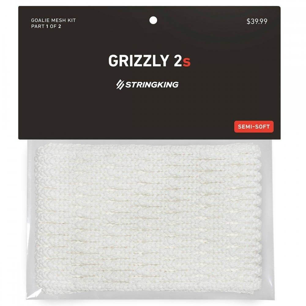 StringKing Grizzly 2s Lacrosse Goalie Mesh - Top String Lacrosse