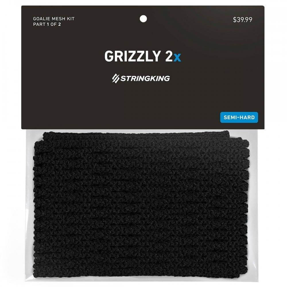 StringKing Grizzly 2x Lacrosse Goalie Mesh - Top String Lacrosse