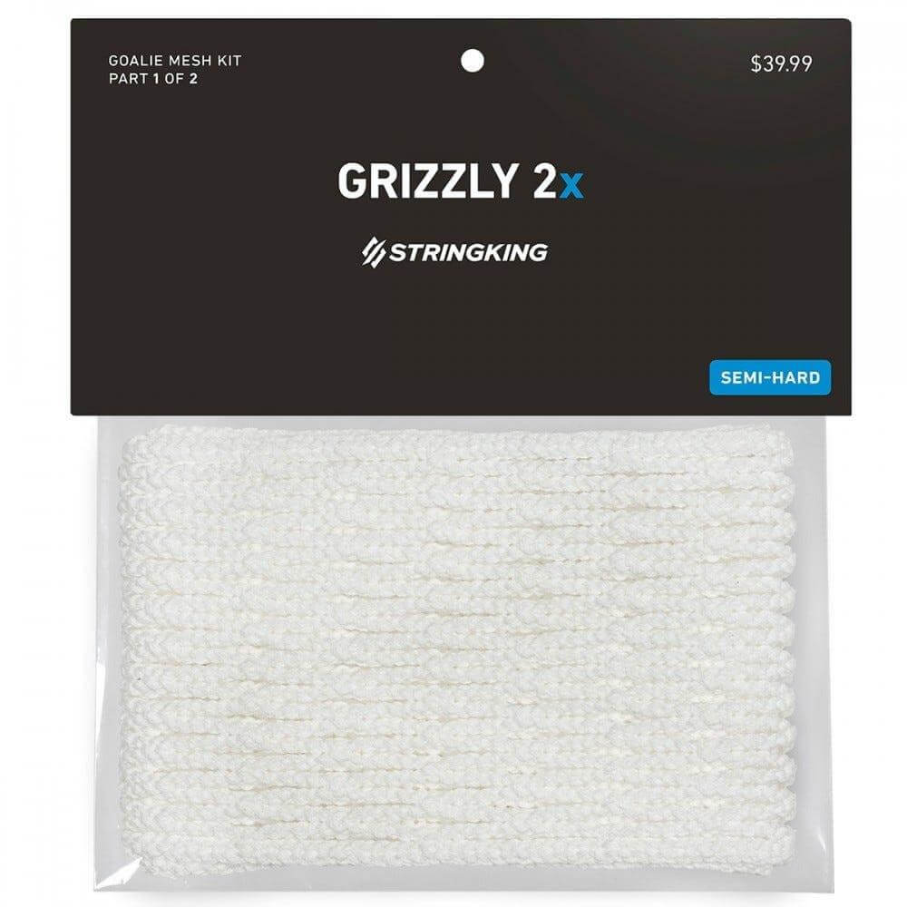StringKing Grizzly 2x Lacrosse Goalie Mesh - Top String Lacrosse
