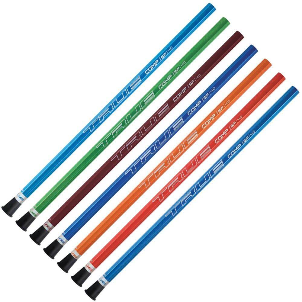 TRUE Comp 4.0 Flex 6 LE Colors Composite Attack Lacrosse Shaft - Top String Lacrosse