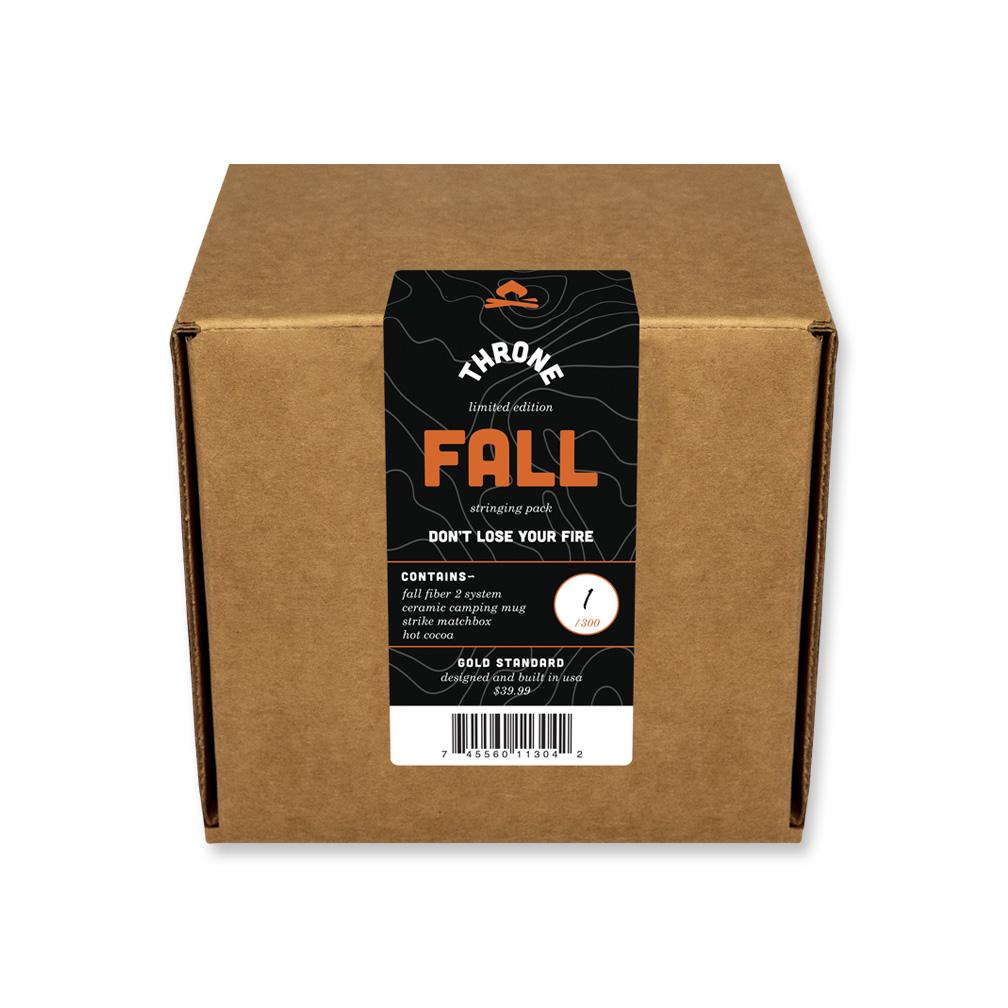Throne Fiber 2 Limited Edition Fall Pack Lacrosse Mesh | Top String Lacrosse