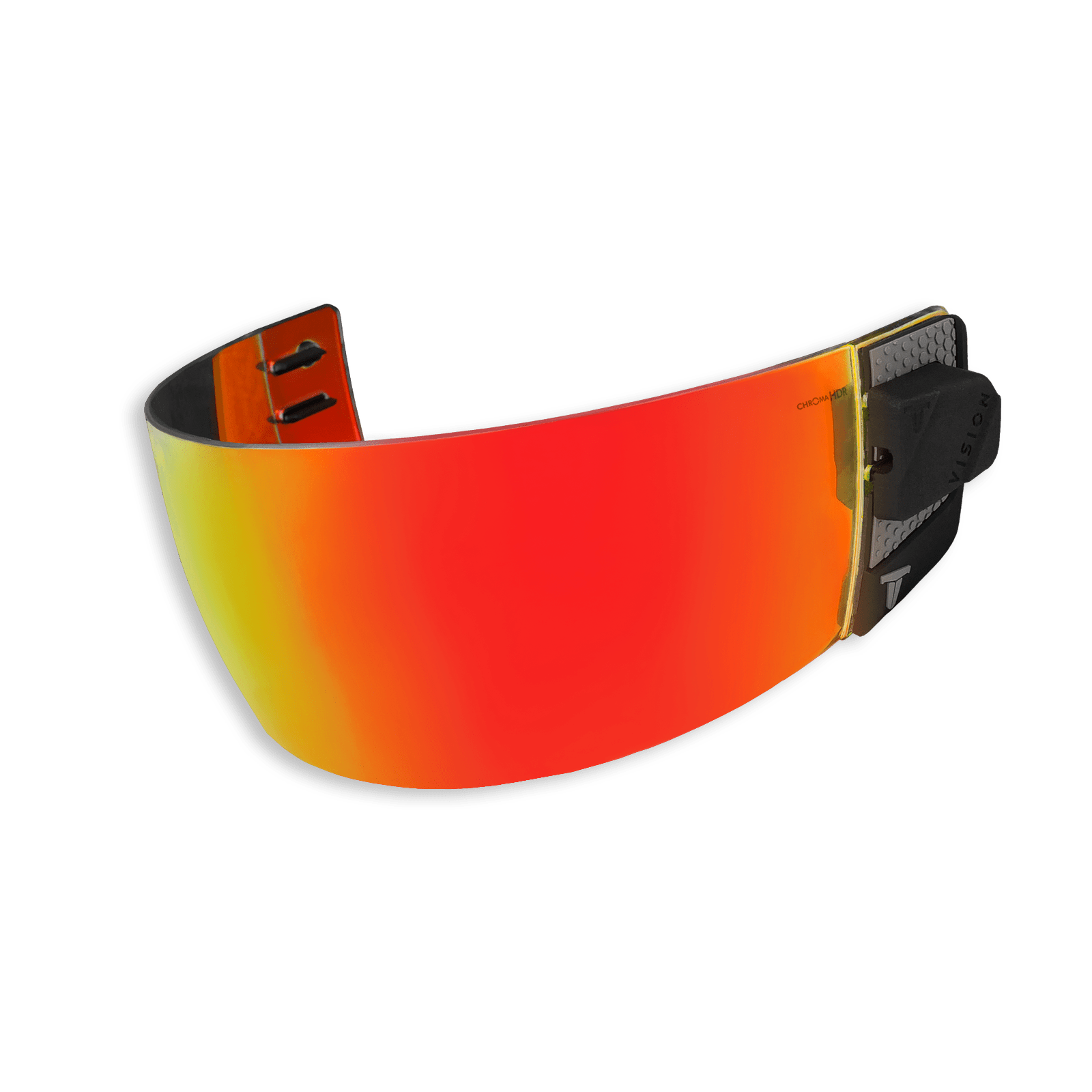 Throne VISION O1 Fire Lacrosse Helmet Visor | Top String Lacrosse