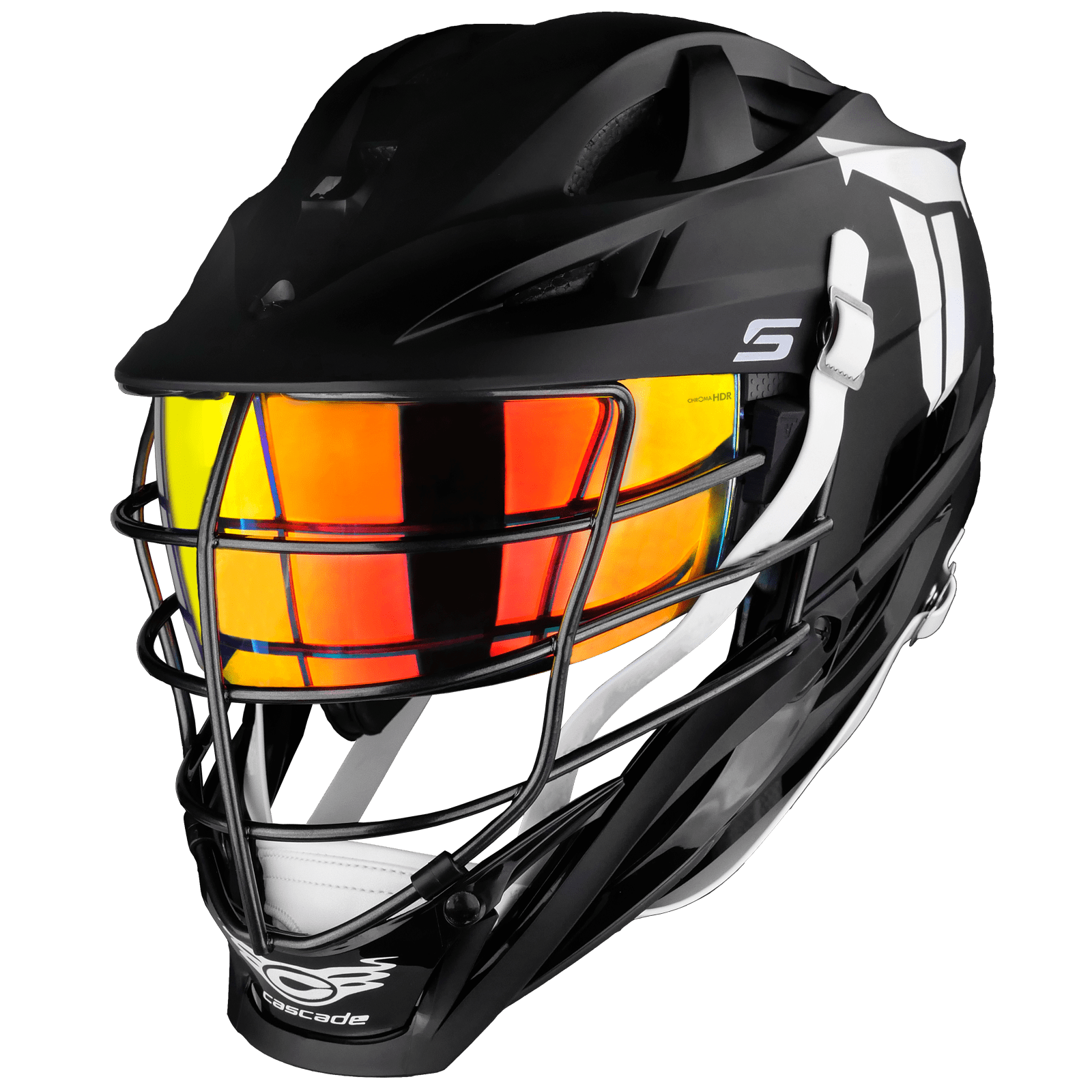 Throne VISION O1 Fire Lacrosse Helmet Visor | Top String Lacrosse