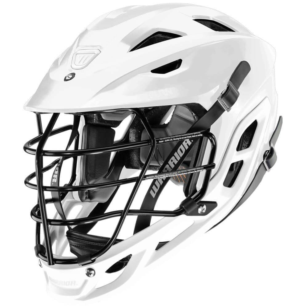 Warrior Burn Lacrosse Helmet - White - Top String Lacrosse