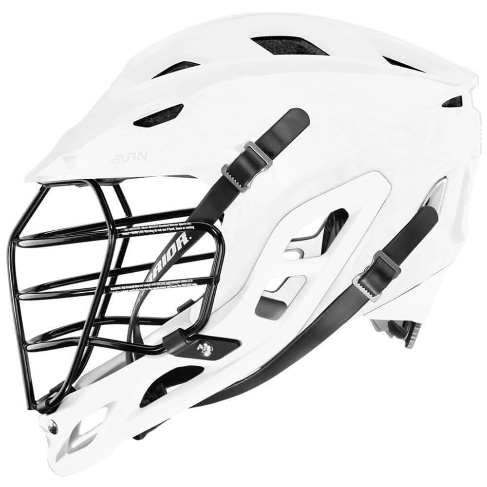 Warrior Burn Lacrosse Helmet - White - Top String Lacrosse