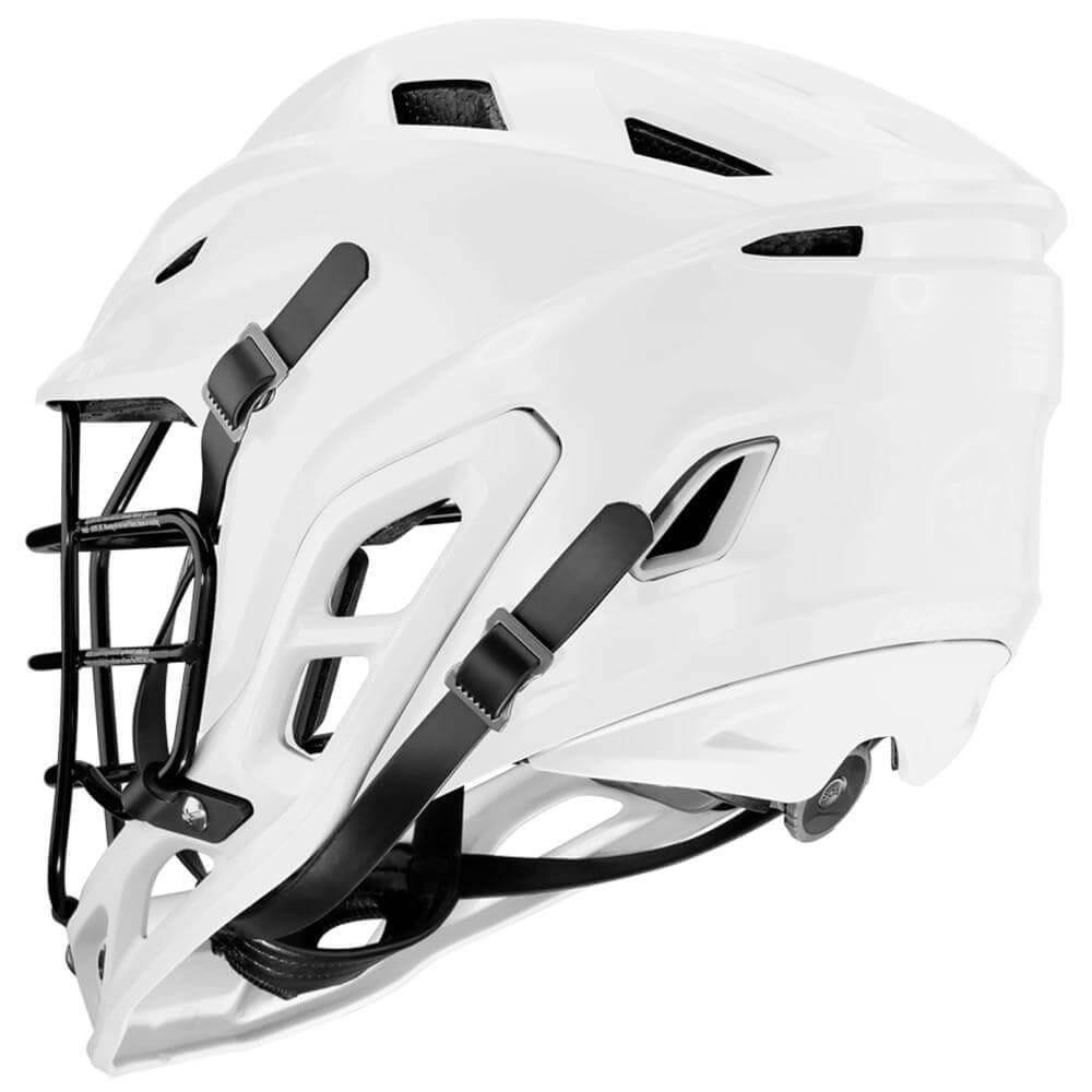 Warrior Burn Lacrosse Helmet - White - Top String Lacrosse