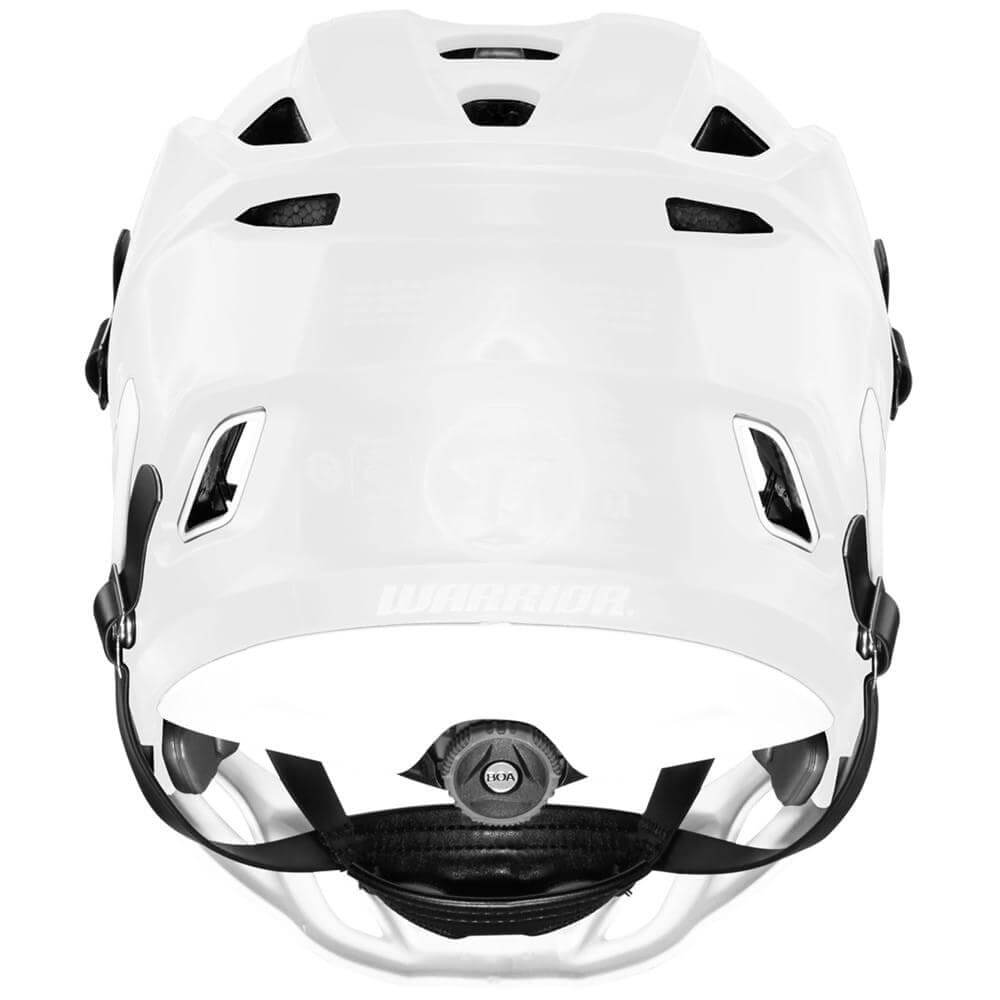 Warrior Burn Lacrosse Helmet - White - Top String Lacrosse