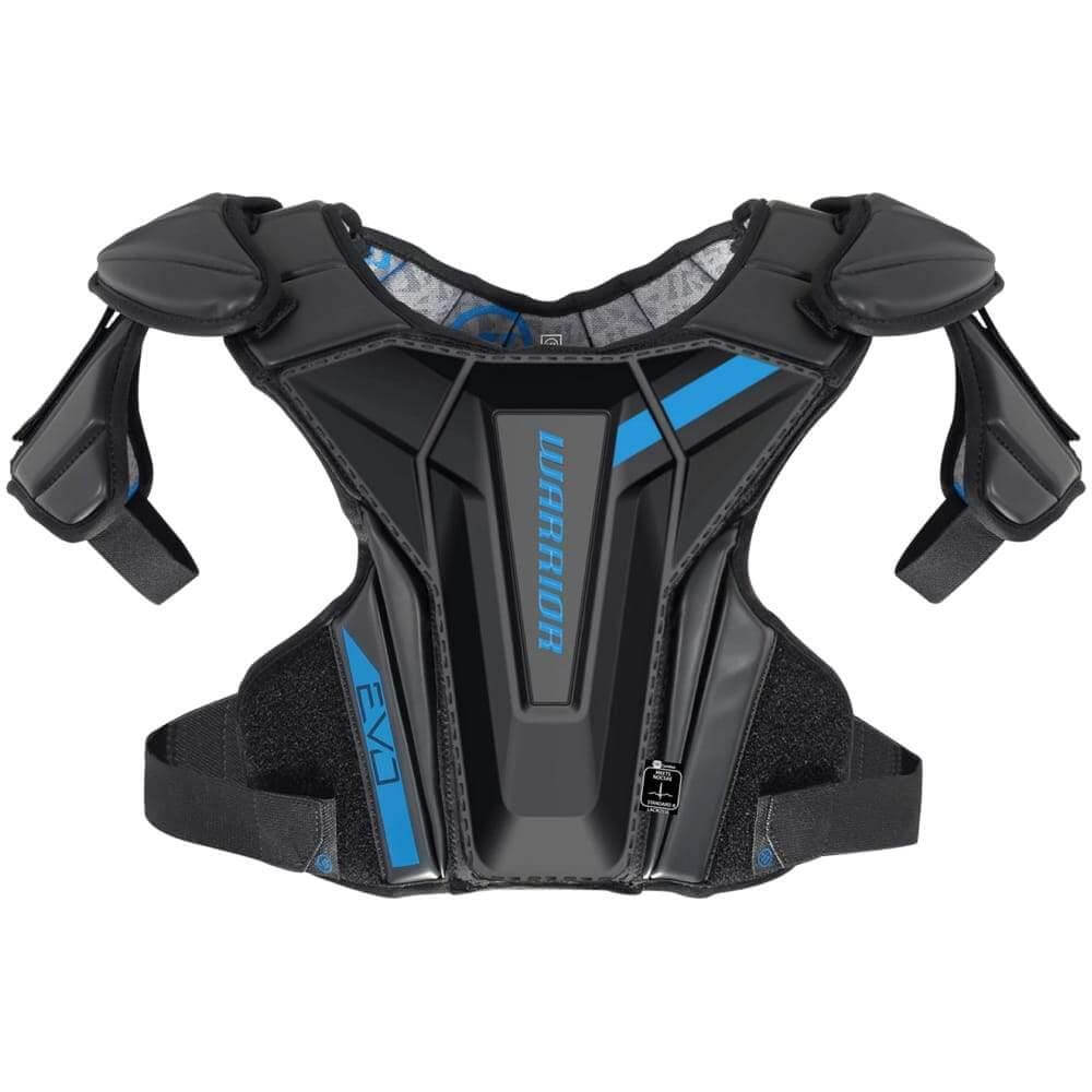 Warrior Evo Lacrosse Shoulder Pads - Top String Lacrosse