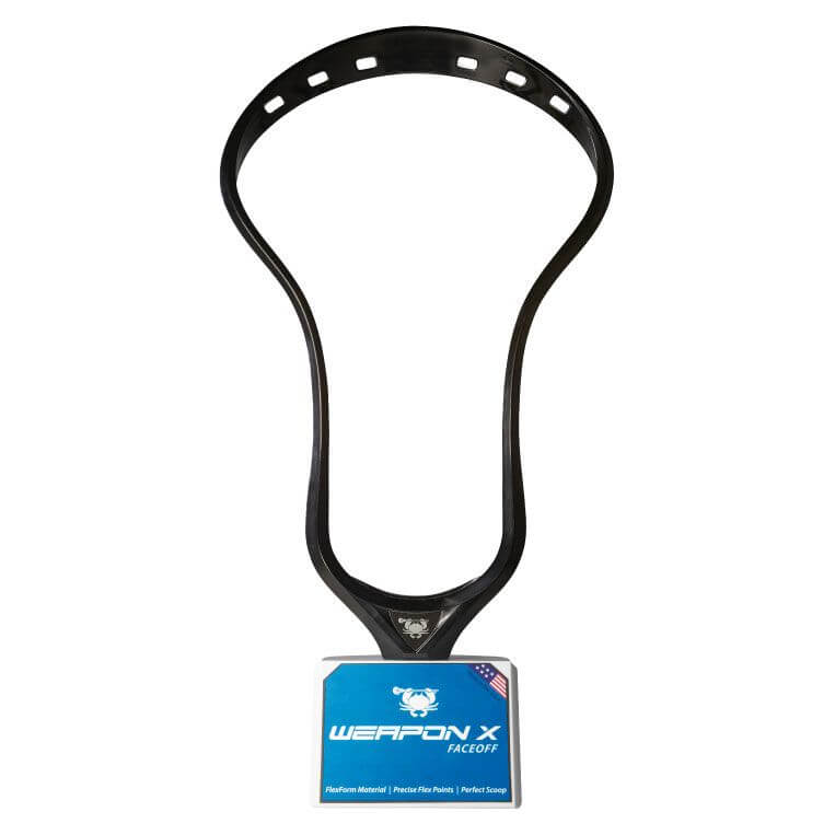 ECD Weapon X Lacrosse Head - Top String Lacrosse