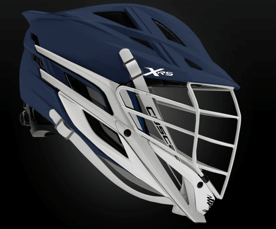 Mens on sale Cascade lacrosse helmet navy blue