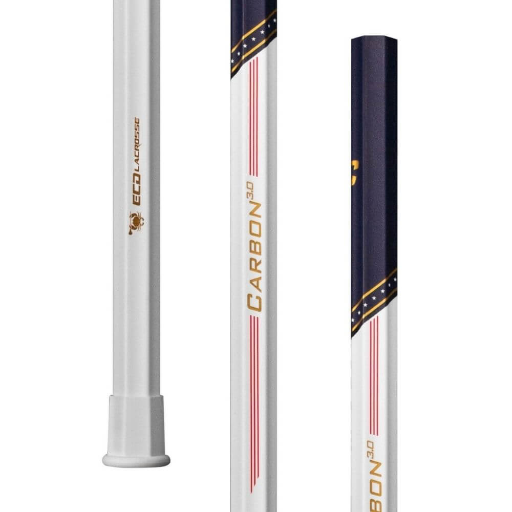 ECD Carbon 3.0 LE USA 2021 Composite Attack Lacrosse Shaft - Top String Lacrosse