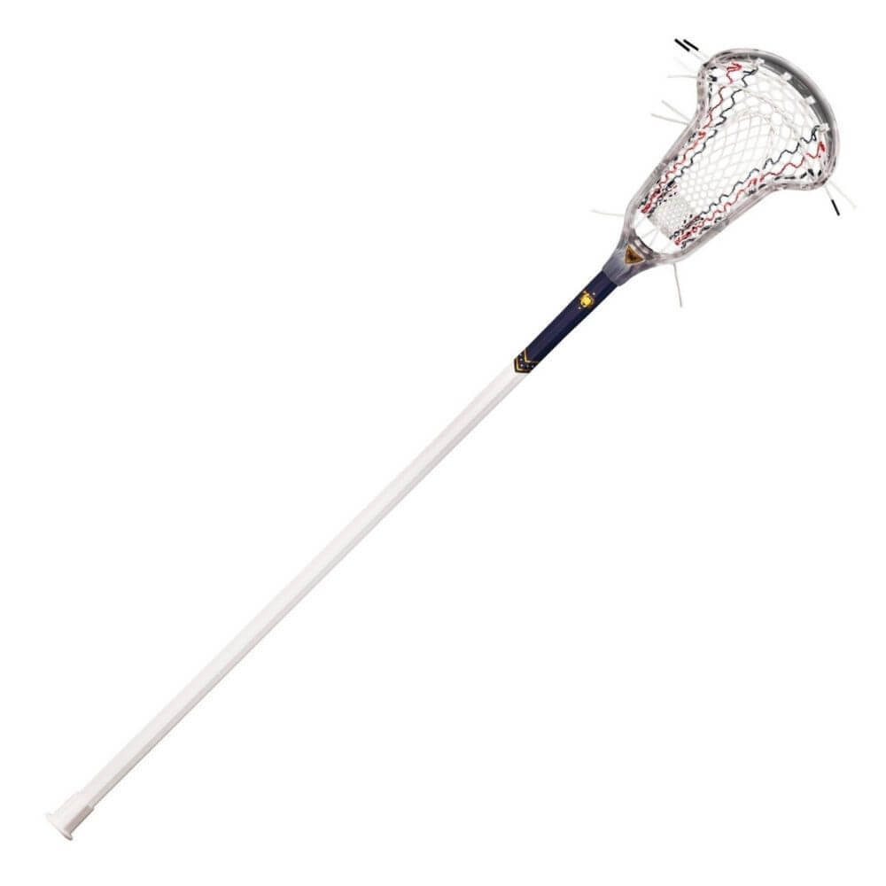 ECD Infinity Pro Clear USA 2021 Infinity Mesh Complete Women's Lacrosse Stick - Top String Lacrosse