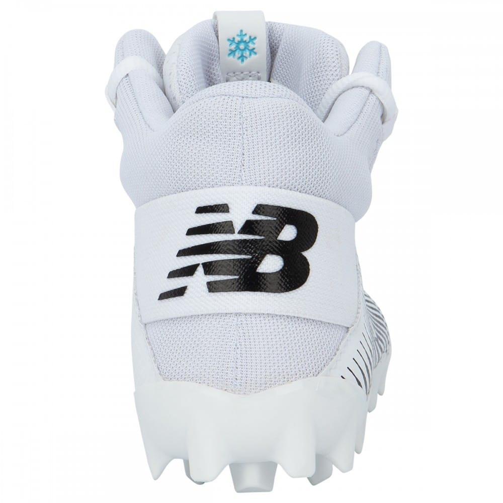 New Balance Freeze 2.0 JR White Mid Lacrosse Cleat | Top String Lacrosse