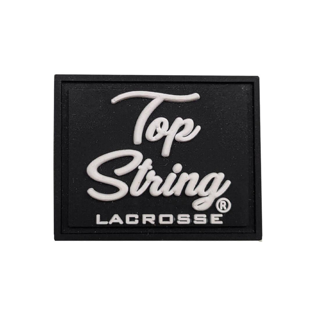 Top String Lacrosse Ball Stop Black