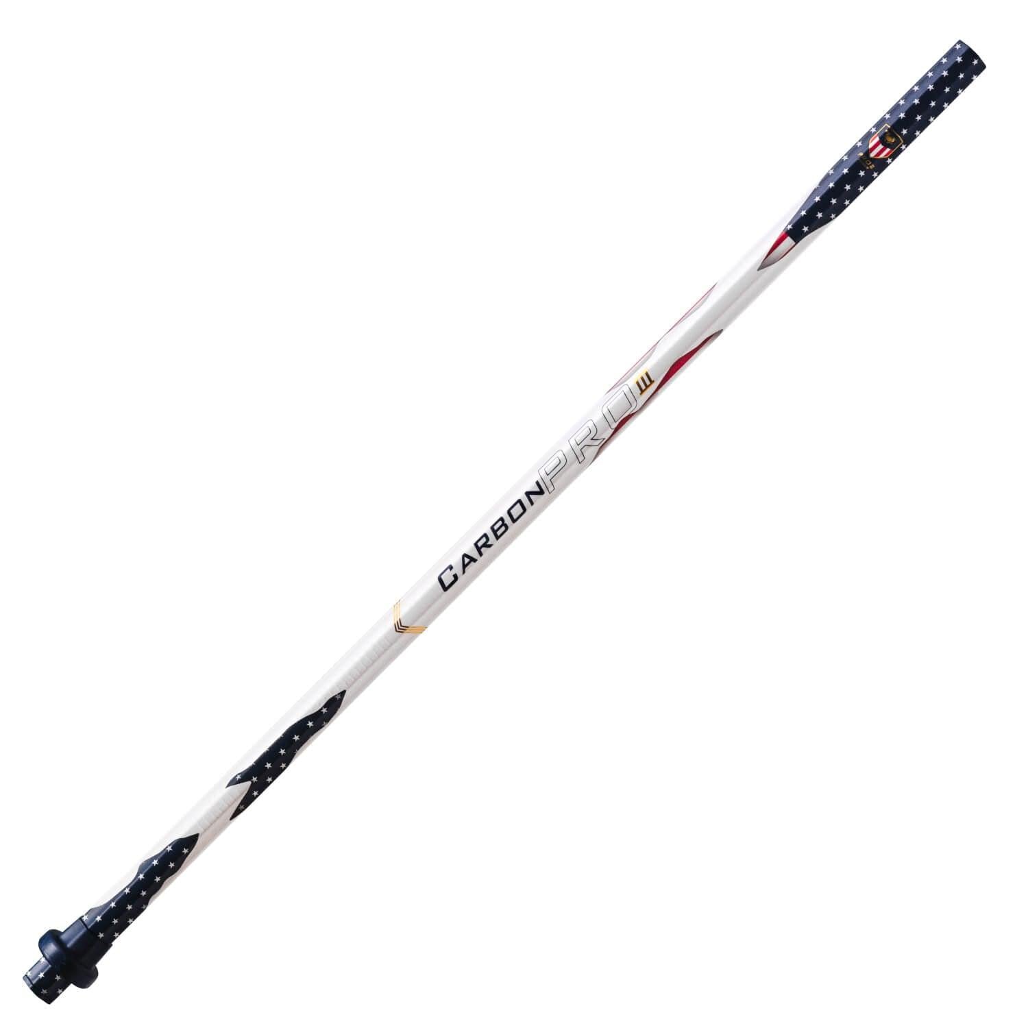 ECD Carbon Pro 3.0 Power USA 2022 Composite Attack Lacrosse Shaft - Top String Lacrosse