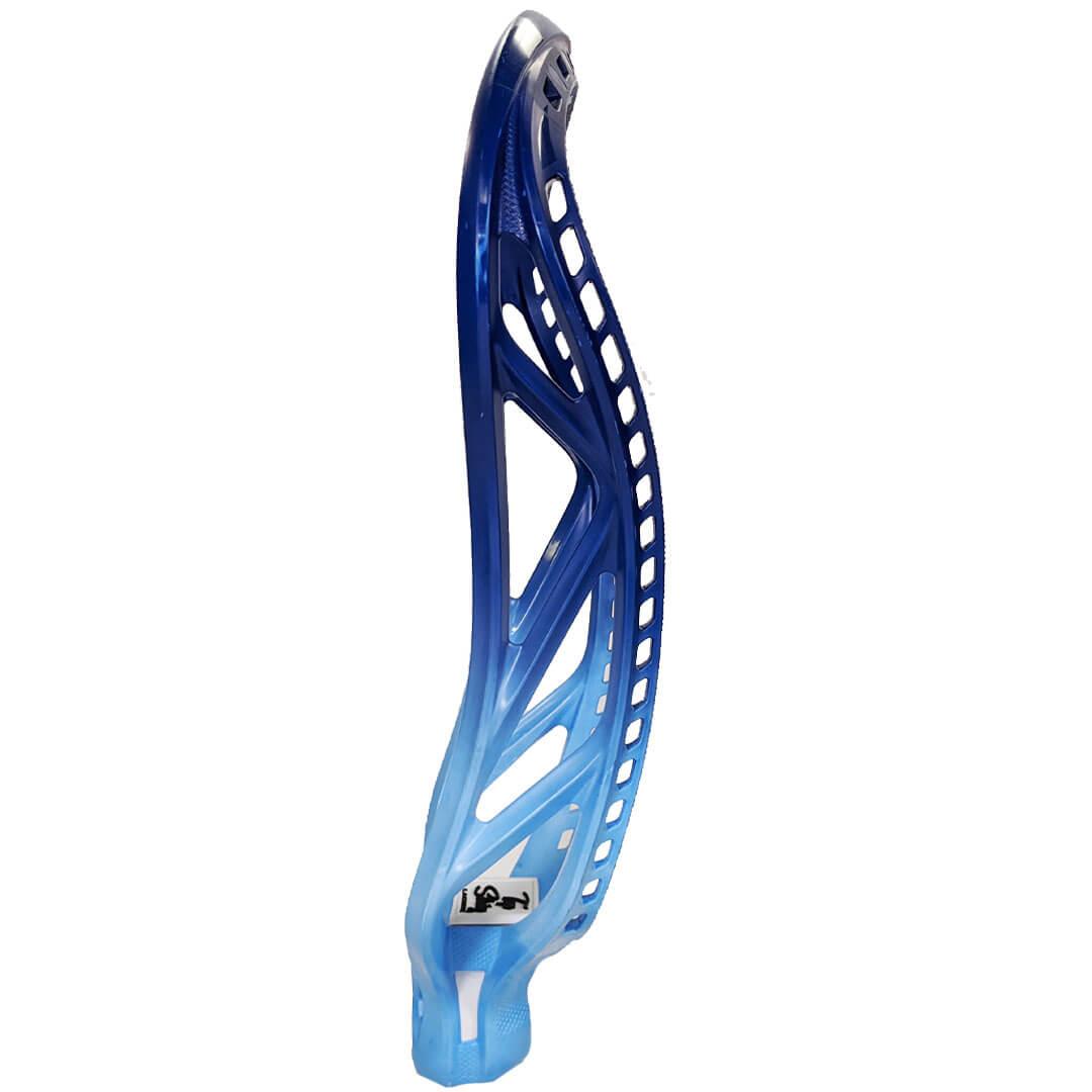 ECD Dyed Mirage 2.0 Lacrosse Head - Navy/Carolina - Top String Lacrosse