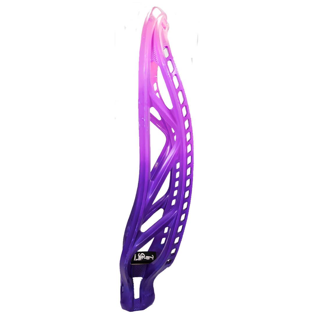 ECD Dyed Mirage 2.0 Lacrosse Head - Pink/Purple - Top String Lacrosse