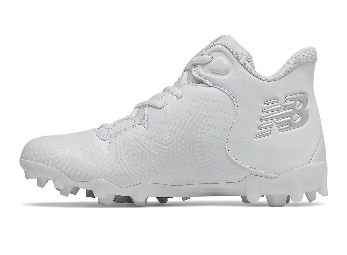 New Balance Freeze 3.0 Junior White Lacrosse Cleats - Top String Lacrosse