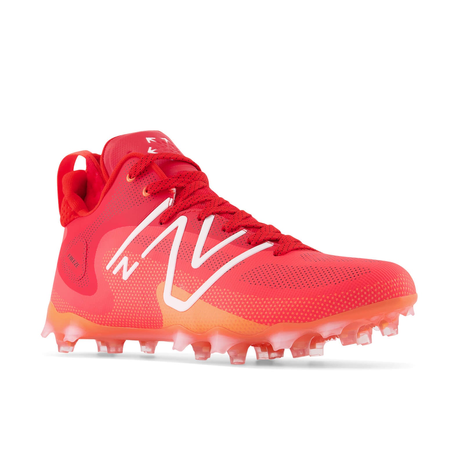 New Balance Freeze 4 Lacrosse Cleats - Red - Top String Lacrosse