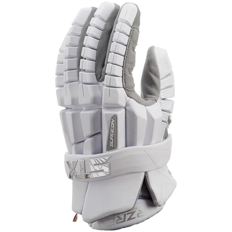 STX Surgeon RZR2 Lacrosse Gloves - Top String Lacrosse