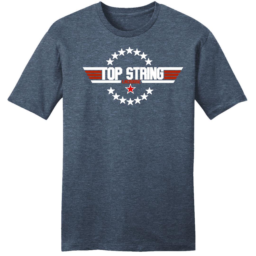 Top String Lacrosse Top Flight T-Shirt - Navy - Top String Lacrosse