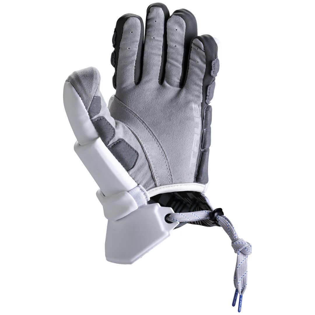 TRUE Zerolyte Lacrosse Goalie Gloves - Top String Lacrosse